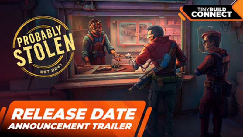 Probably Stolen release date announcement banner